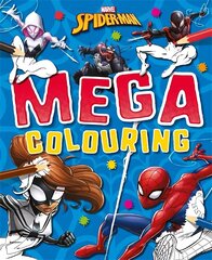 Marvel Spider-Man: Mega Colouring hind ja info | Väikelaste raamatud | kaup24.ee