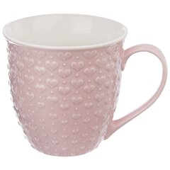 чашка, 580 мл, розовая цена и информация | Стаканы, фужеры, кувшины | kaup24.ee