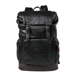 Кожаный мужской рюкзак в корейском стиле цена и информация | Мужские сумки | kaup24.ee