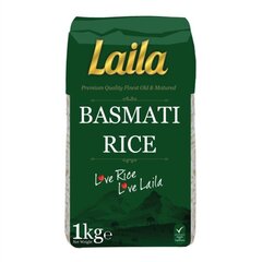 Kvaliteetne basmati riis 1kg - Laila цена и информация | Каши, крупы, хлопья | kaup24.ee