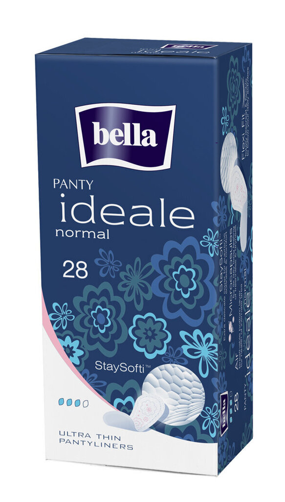 Bella Ideale igapäevased sidemed, 28 protsenti, 8 pakikomplekti цена и информация | Tampoonid, hügieenisidemed, menstruaalanumad | kaup24.ee