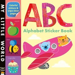 ABC Alphabet Sticker Book hind ja info | Väikelaste raamatud | kaup24.ee