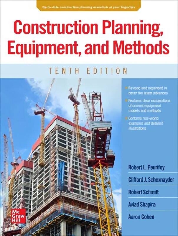 Construction Planning, Equipment, and Methods, Tenth Edition 10th edition цена и информация | Ühiskonnateemalised raamatud | kaup24.ee