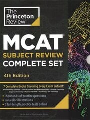 Princeton Review MCAT Subject Review Complete Box Set, 4th Edition цена и информация | Книги по социальным наукам | kaup24.ee