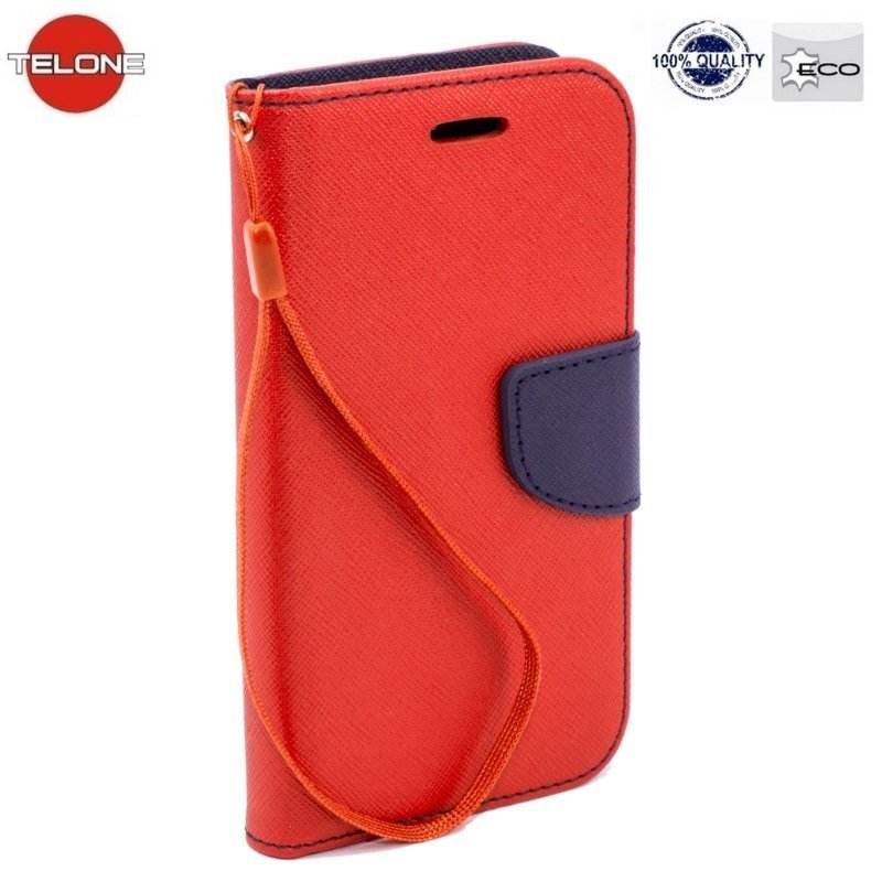 Telone Fancy Diary Bookstand Case Sony D6603 Xperia Z3 Red/Blue цена и информация | Telefoni kaaned, ümbrised | kaup24.ee