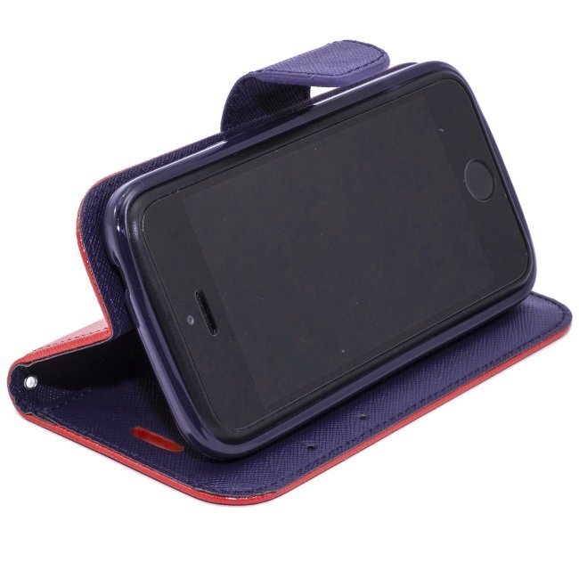 Telone Fancy Diary Bookstand Case Sony D6603 Xperia Z3 Red/Blue hind ja info | Telefoni kaaned, ümbrised | kaup24.ee