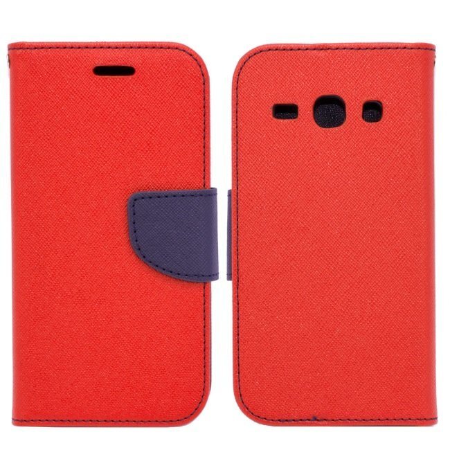 Telone Fancy Diary Bookstand Case Sony D6603 Xperia Z3 Red/Blue hind ja info | Telefoni kaaned, ümbrised | kaup24.ee