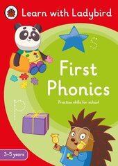 First Phonics: A Learn with Ladybird Activity Book (3-5 years): Ideal for home learning (EYFS) hind ja info | Väikelaste raamatud | kaup24.ee
