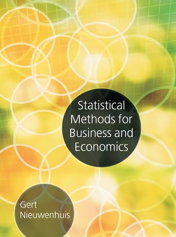 Statistical Methods for Business and Economics UK ed. цена и информация | Majandusalased raamatud | kaup24.ee