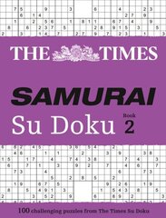 Times Samurai Su Doku 2: 100 Challenging Puzzles from the Times цена и информация | Книги о питании и здоровом образе жизни | kaup24.ee