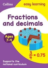 Fractions and Decimals Ages 7-9: Ideal for Home Learning цена и информация | Книги для подростков и молодежи | kaup24.ee