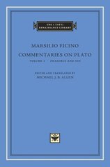 Commentaries on Plato, Volume 1, Phaedrus and Ion hind ja info | Ajalooraamatud | kaup24.ee