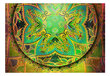 Fototapeet - Mandala: Emerald Fantasy hind ja info | Fototapeedid | kaup24.ee