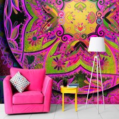Iseliimuv seinamaaling - Mandala: Pink Expression hind ja info | Fototapeedid | kaup24.ee