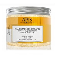 Расслабляющая соль для ванн с медом и козьим молоком APIS RELAX HONEY BATH SALT, 650 г цена и информация | Масла, гели для душа | kaup24.ee