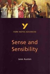 Sense and Sensibility: York Notes Advanced everything you need to catch up, study and prepare for and 2023 and 2024 exams and assessments 2nd edition hind ja info | Ajalooraamatud | kaup24.ee