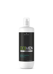 Sügavpuhastav shampoon meestele Schwarzkopf Professional 3D MEN Deep Cleansing 1000 ml hind ja info | Šampoonid | kaup24.ee