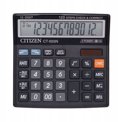 CITIZEN lauakalkulaator CT-555N hind ja info | Kirjatarbed | kaup24.ee