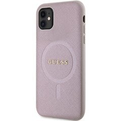 Guess GUHMP15MPSAHMCK iPhone 15 Plus 6.7" czarny|black hardcase Saffiano MagSafe цена и информация | Чехлы для телефонов | kaup24.ee