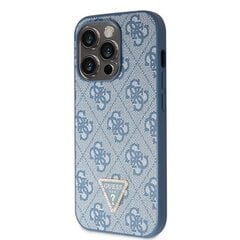 Guess GUHCP14XP4TDSCPB iPhone 14 Pro Max 6.7" niebieski|blue hardcase Crossbody 4G Metal Logo цена и информация | Чехлы для телефонов | kaup24.ee