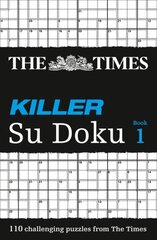 Times Killer Su Doku Book 1: 110 Challenging Puzzles from the Times цена и информация | Книги о питании и здоровом образе жизни | kaup24.ee