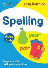 Spelling Ages 5-6: Ideal for Home Learning цена и информация | Книги для подростков и молодежи | kaup24.ee