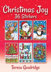 Christmas Joy 36 Stickers цена и информация | Книги о питании и здоровом образе жизни | kaup24.ee