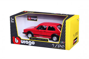 Auto Bburago Volkswagen Golf Mk1 GTI 1979 цена и информация | Игрушки для мальчиков | kaup24.ee