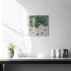 Seinakell Dekoratiivne Muster, 30x30 cm цена и информация | Часы | kaup24.ee