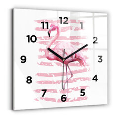 Seinakell Flaminga Graafika, 30x30 cm цена и информация | Часы | kaup24.ee