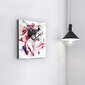 Seinakell Armastajate Abstraktsioon, 30x30 cm цена и информация | Kellad | kaup24.ee
