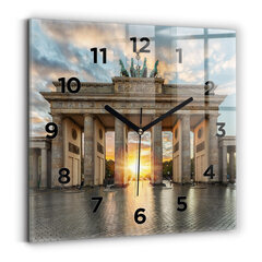 Seinakell Brandenburgi Värav Berliinis, 30x30 cm hind ja info | Kellad | kaup24.ee