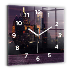 Seinakell Philadelphia Linna Panoraam, 30x30 cm цена и информация | Часы | kaup24.ee