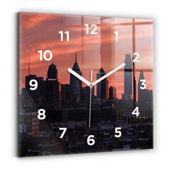 Seinakell Philadelphia Linna Panoraam, 30x30 cm цена и информация | Часы | kaup24.ee