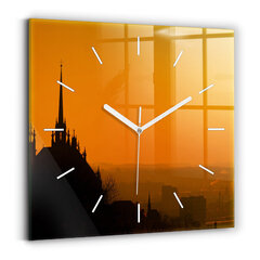 Seinakell Vaade Brno Katedraalile, 30x30 cm цена и информация | Часы | kaup24.ee