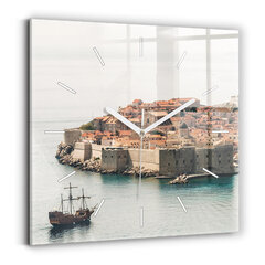 Seinakell Purjelaev Dubrovnikus, 30x30 cm hind ja info | Kellad | kaup24.ee