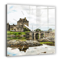 Seinakell Eilean Donan Šotimaa Loss, 30x30 cm цена и информация | Часы | kaup24.ee