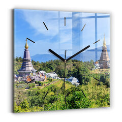 Seinakell Chiang Mai Rahvuspark, 30x30 cm цена и информация | Часы | kaup24.ee