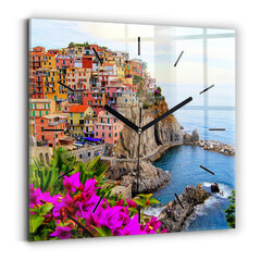 Seinakell Cinque Terre Rannik, 30x30 cm hind ja info | Kellad | kaup24.ee