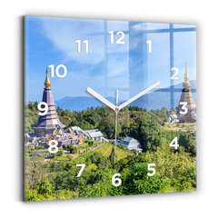 Seinakell Chiang Mai Rahvuspark, 30x30 cm цена и информация | Часы | kaup24.ee