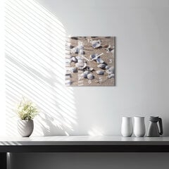 Seinakell Koored Rannas, 30x30 cm цена и информация | Часы | kaup24.ee