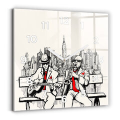 Seinakell Jazz New Yorgis, 30x30 cm hind ja info | Kellad | kaup24.ee