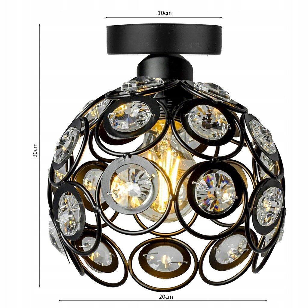 Led-lux laelamp, must hind ja info | Laelambid | kaup24.ee