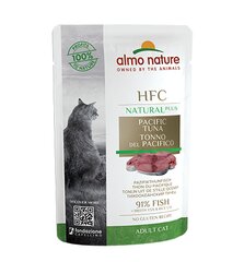 Almo Nature HFC Natural Plus, kassidele täiendtoit, tuunikala 91%, 24x55g hind ja info | Konservid kassidele | kaup24.ee