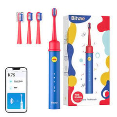 Sonic toothbrush with app for kids, tips set  Bitvae BVK7S (blue) цена и информация | Электрические зубные щетки | kaup24.ee