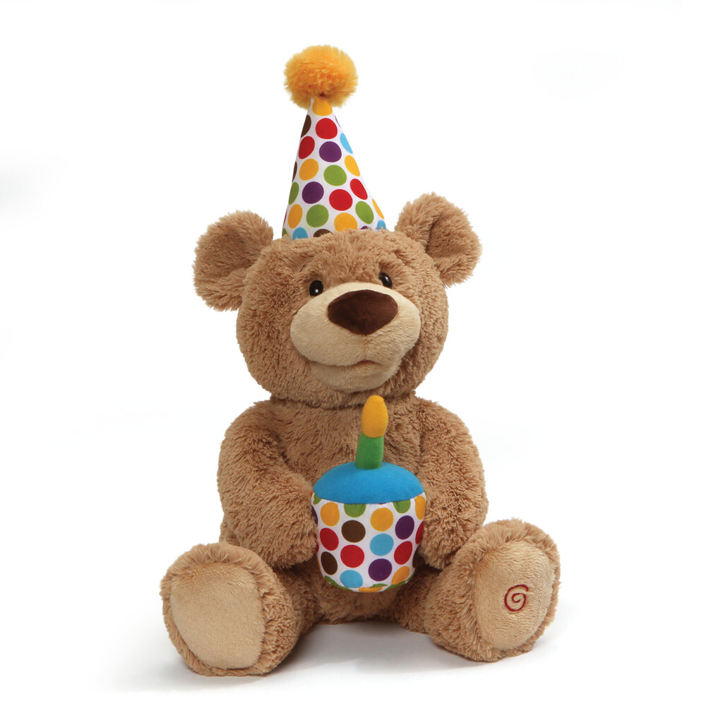 GUND Pehme mänguasi muusikaga Happy Birthday, 43 cm hind ja info | Imikute mänguasjad | kaup24.ee