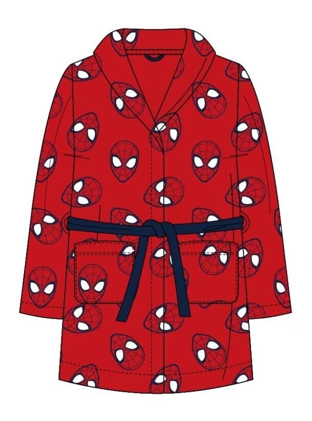 Spider-Man Hommikumantel, punane цена и информация | Tüdrukute hommikumantlid ja pidžaamad | kaup24.ee