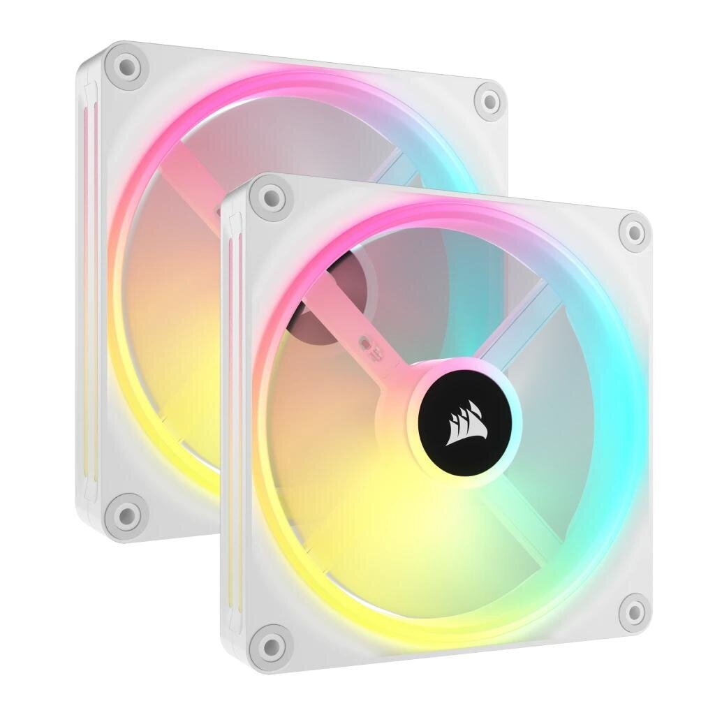 CR Cooler iCUE LINK QX140 RGB WHITE DB цена и информация | Arvuti ventilaatorid | kaup24.ee