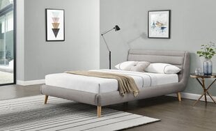 Товар с повреждённой упаковкой. Кровать Halmar Elanda 140 x 200 см, светло-серый цена и информация | Мебель с поврежденной упаковкой | kaup24.ee