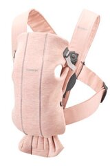 Переноска Babybjörn Mini 3D Jersey, light pink цена и информация | Babybjorn Товары для детей и младенцев | kaup24.ee